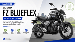 Yamaha FZ Blueflex Launched At Rs 1.24 Lakh, Yamaha's First Flex Fuel Motorcycle For India
